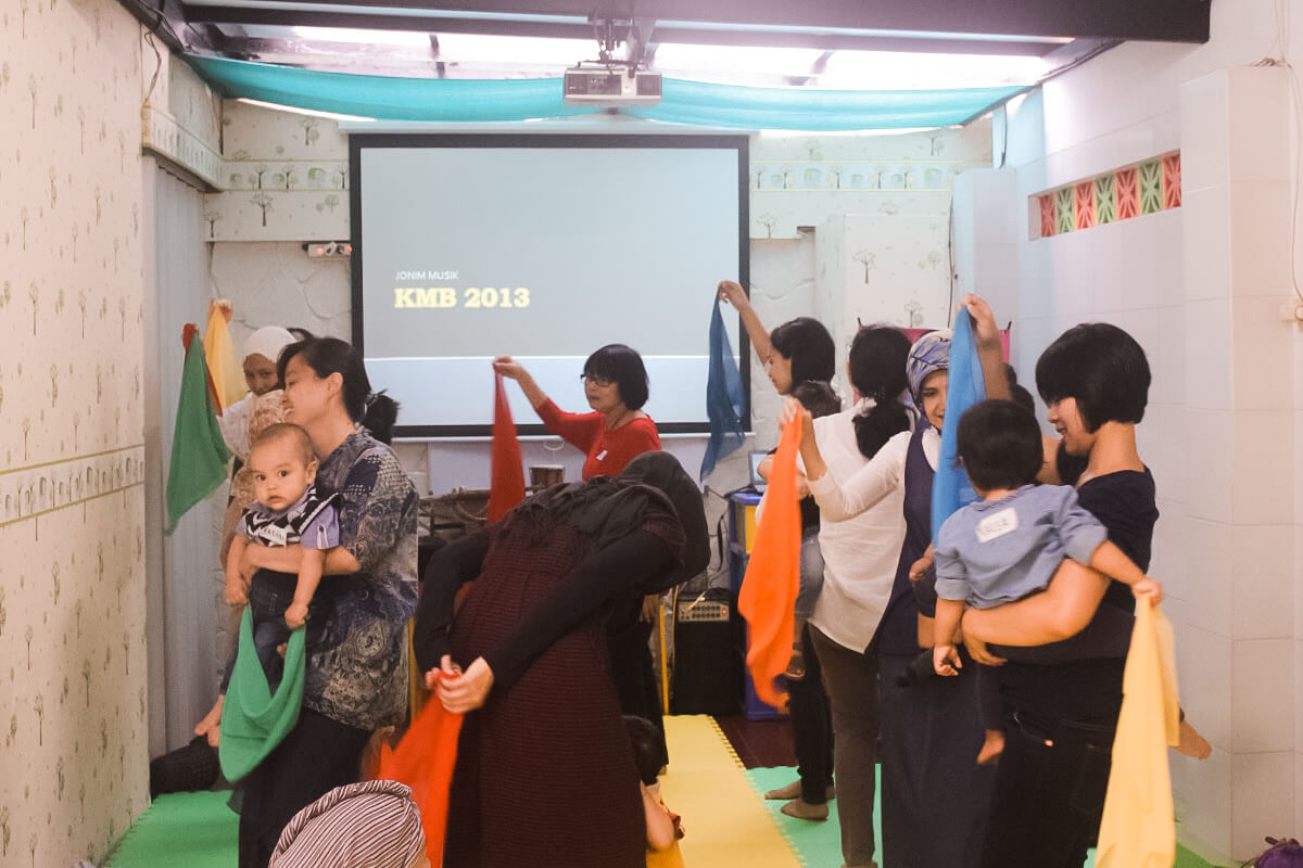 awal kelas bayi jonim musik